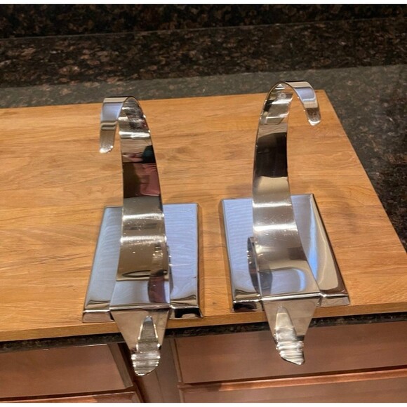 Set of 2 CRATE & BARREL Ornament Stocking Hooks - Picture 3 of 9